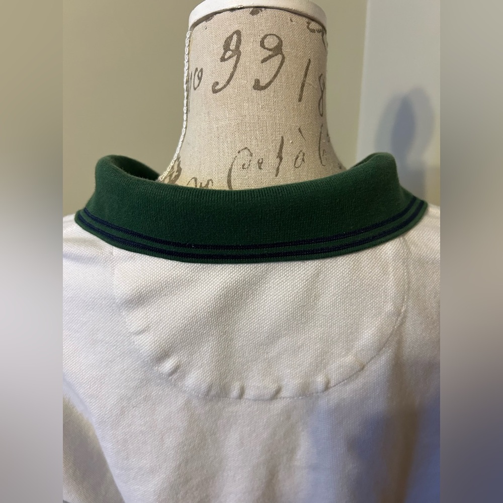 Denver Hayes Green and White Polo Shirt - Picture 7 of 9